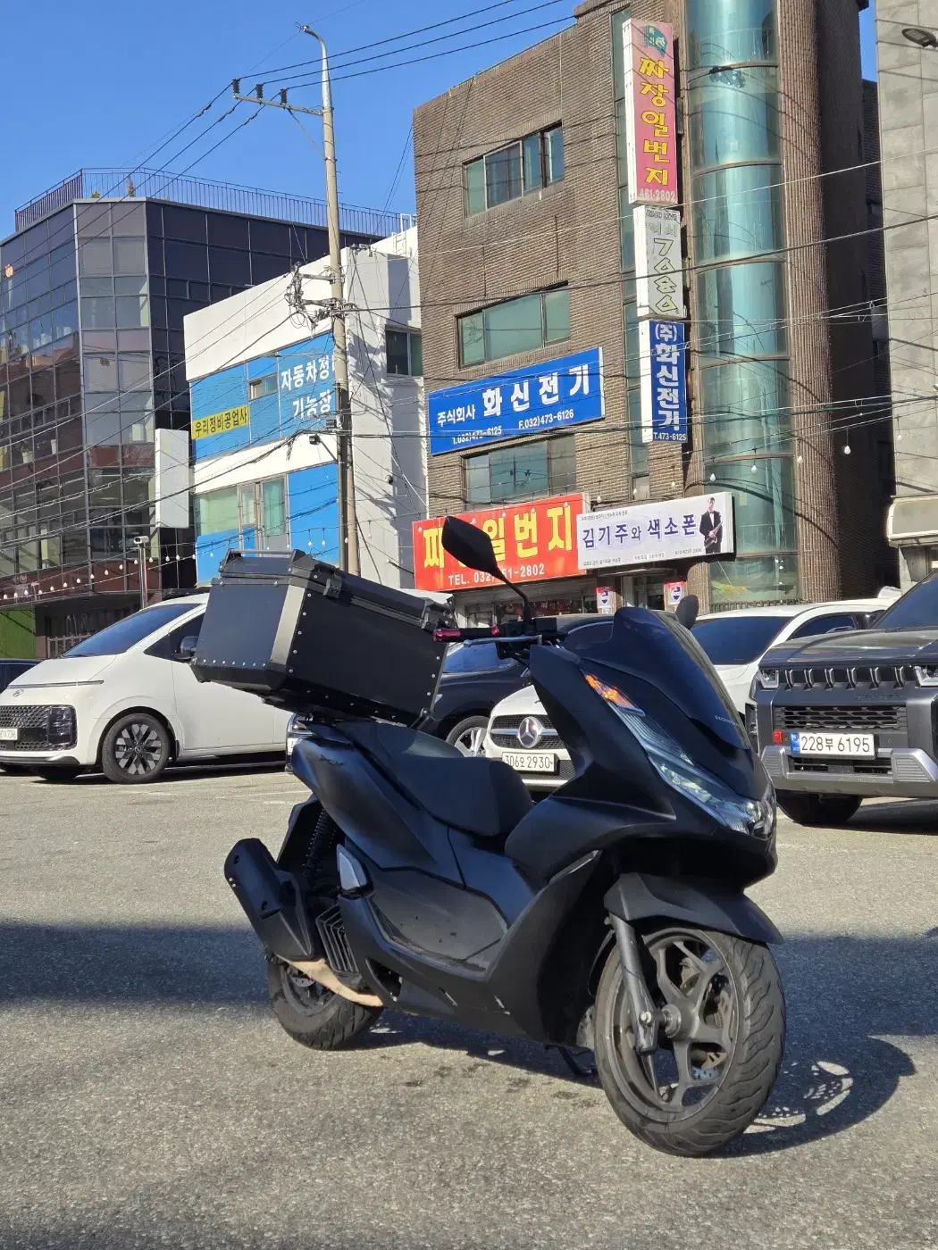 3번 / pcx125 / 21년식 / 9만Km  160cc보업차량 팝니다