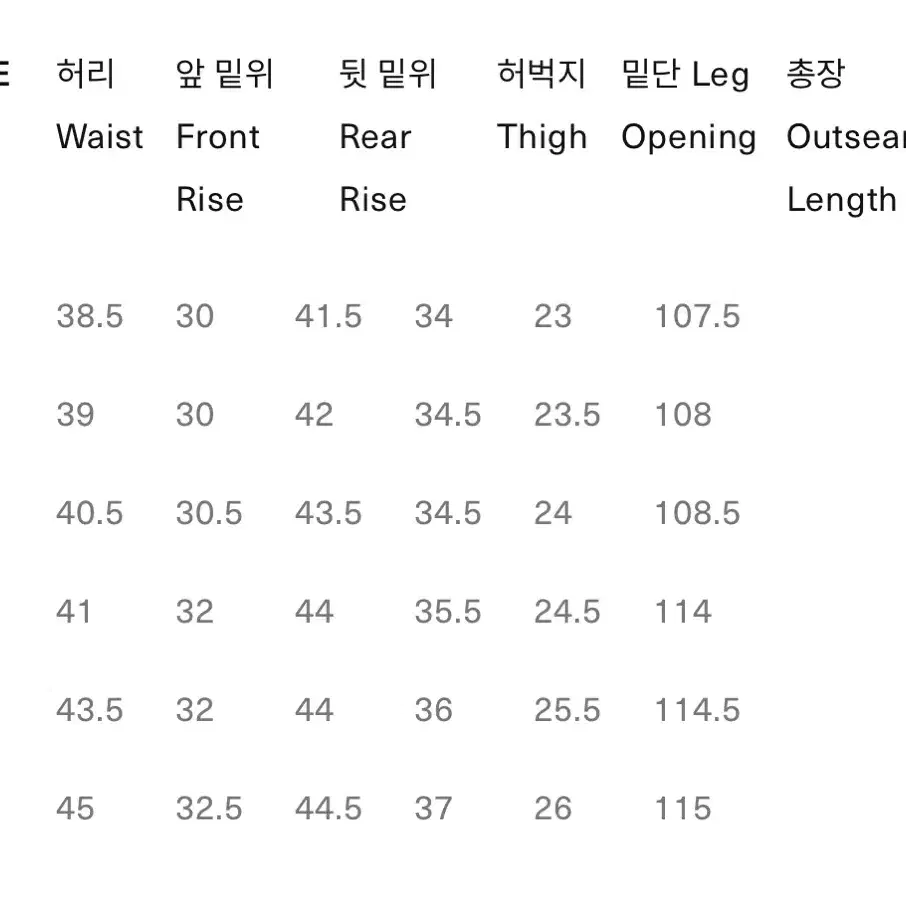 풀카운트 0105 블랙화이트 31사이즈 새상품