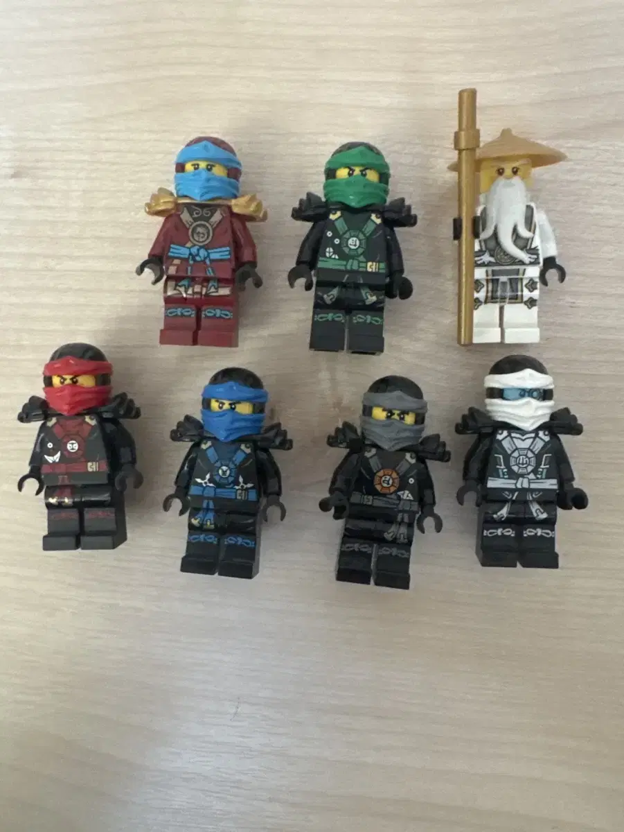 NINJAGO Season 5 Deepstone Figures Collection