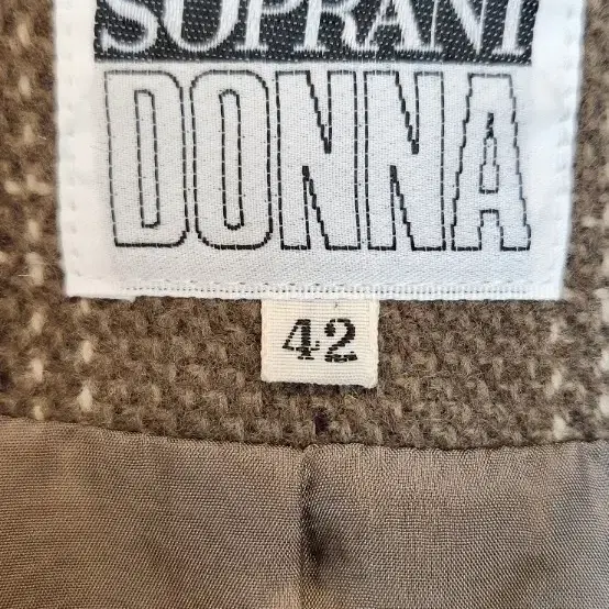 SOPRANI DONNA 모직 숏자켓