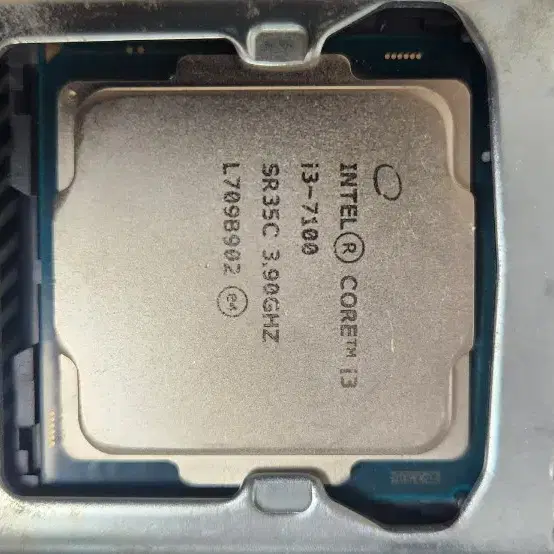 CPU i3 7100 메인보드 H110M-DVS 2.0