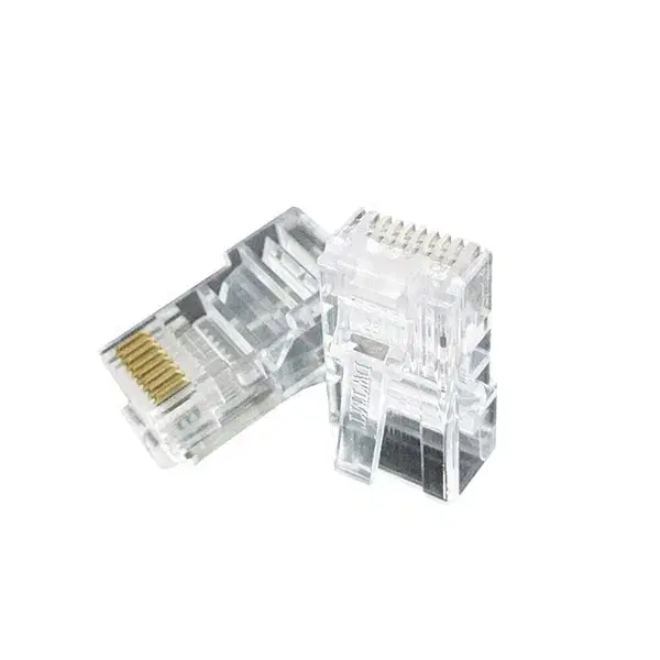 RJ-45 커넥터 CAT.5E UTP 투명 케이블 커넥터