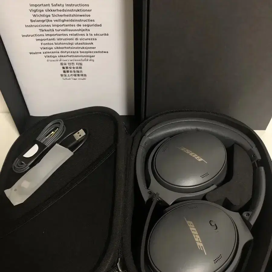 보스(BOSE) qc45 한정판 이클립스그레이