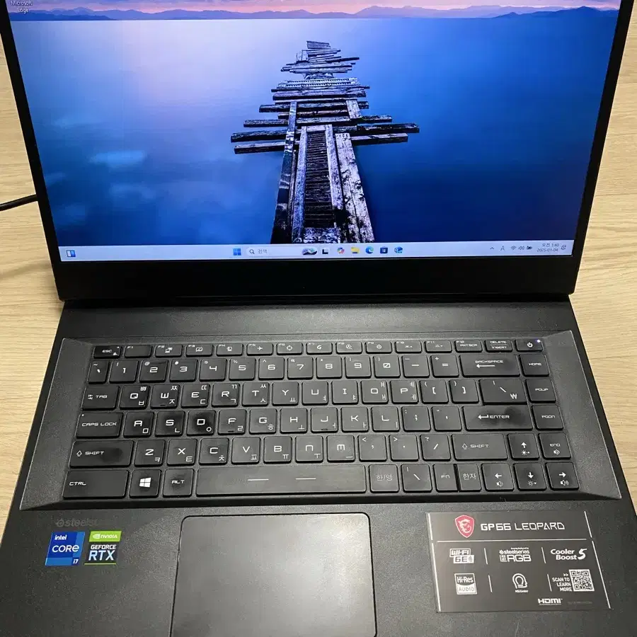 MSI GP66 레오파드 게이밍노트북