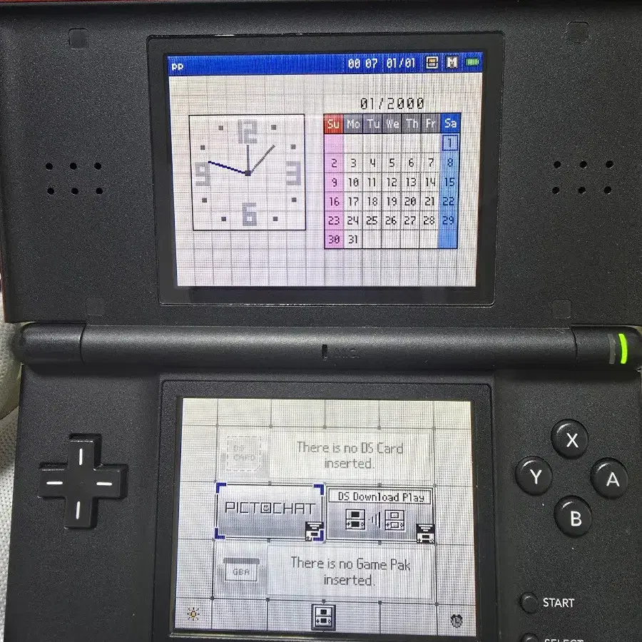 A+~S-급 닌텐도 DS Lite DSL크림슨블랙