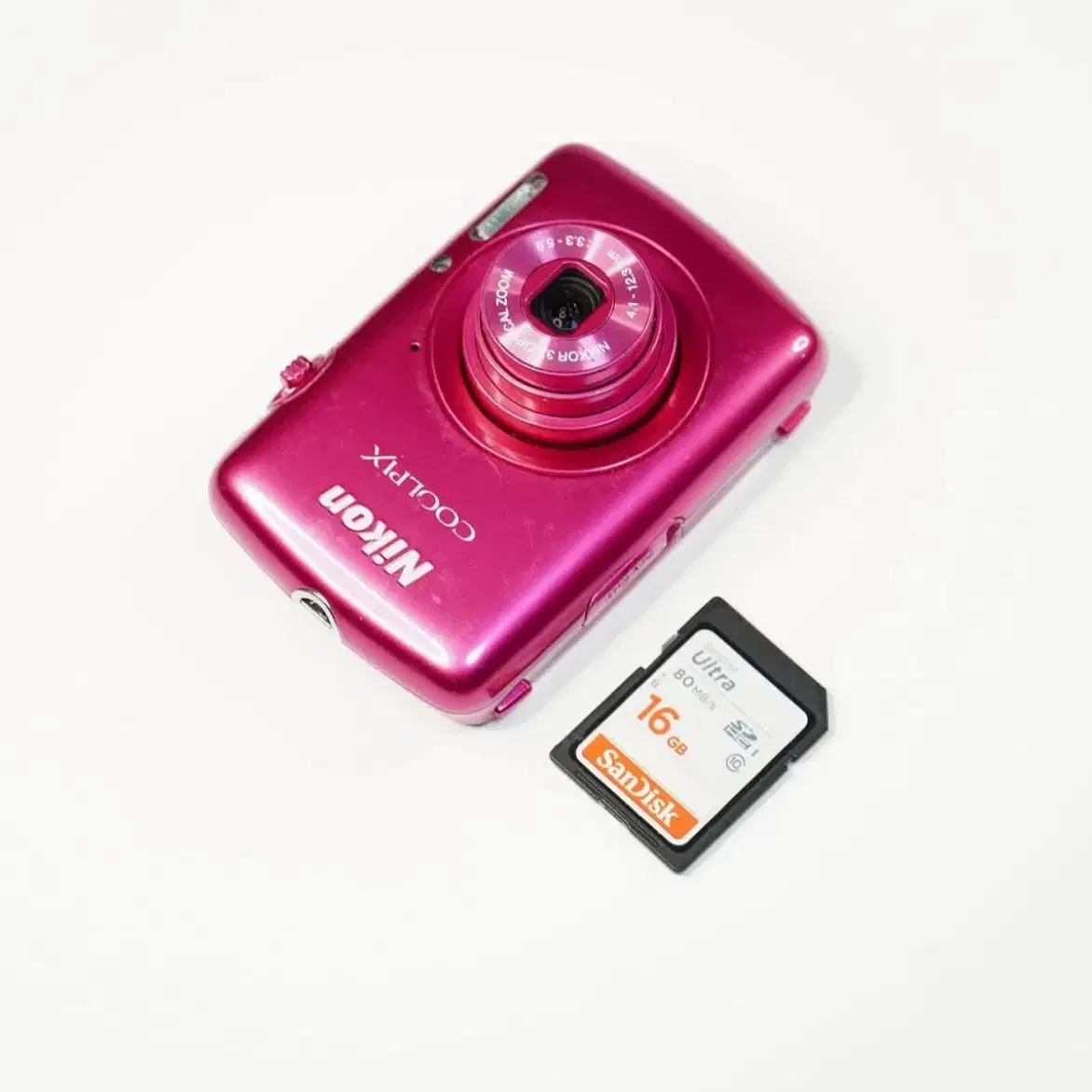 Nikon s01 pink 니콘 쿨픽스