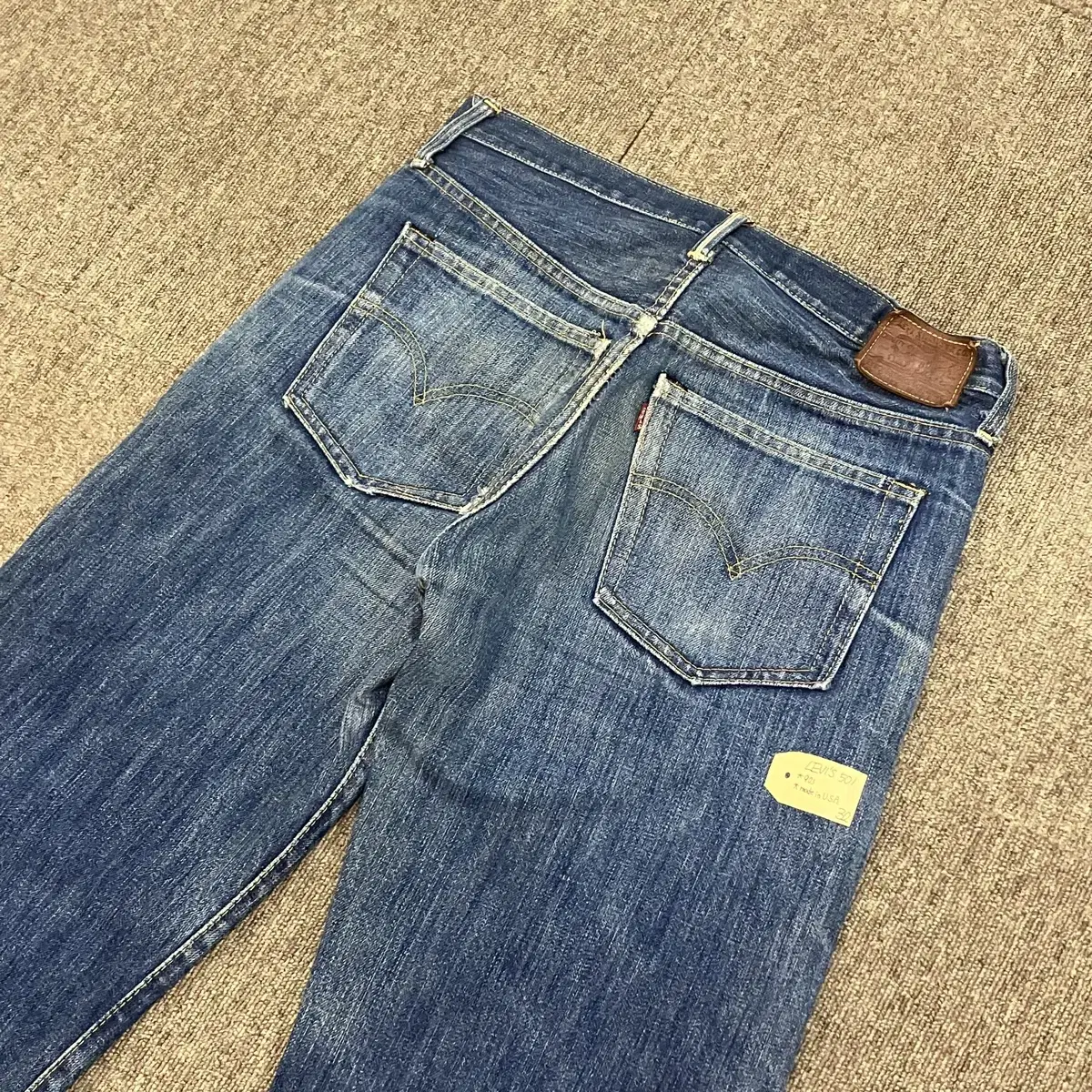 (32) 90s USA Levi's 리바이스 501 데님 팬츠