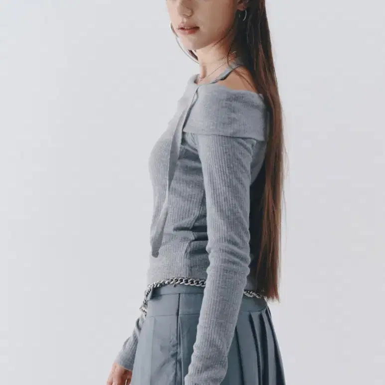 서울리 seouli serena off-shoulder knit