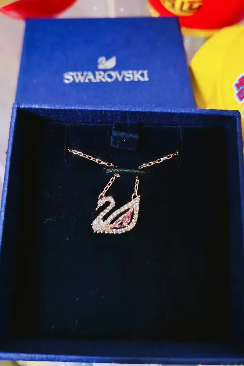 SWAROVSKI  스와로브스키   스완 목걸이