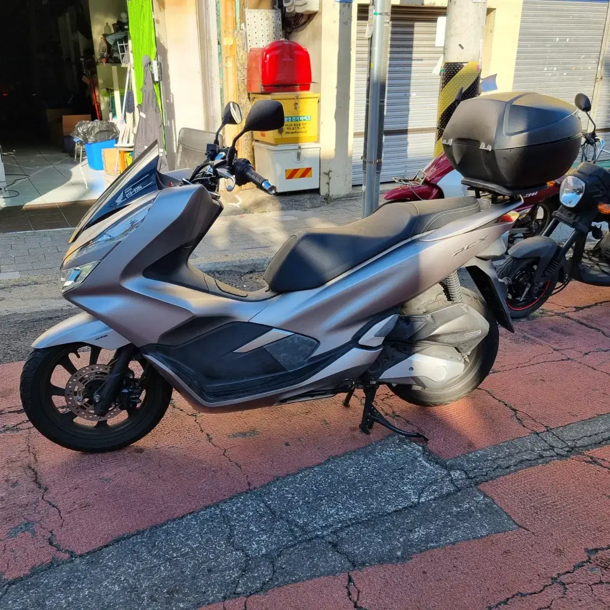 19년식 pcx125cc 부산경남울산창원 중고 오토바이 빅스쿠터