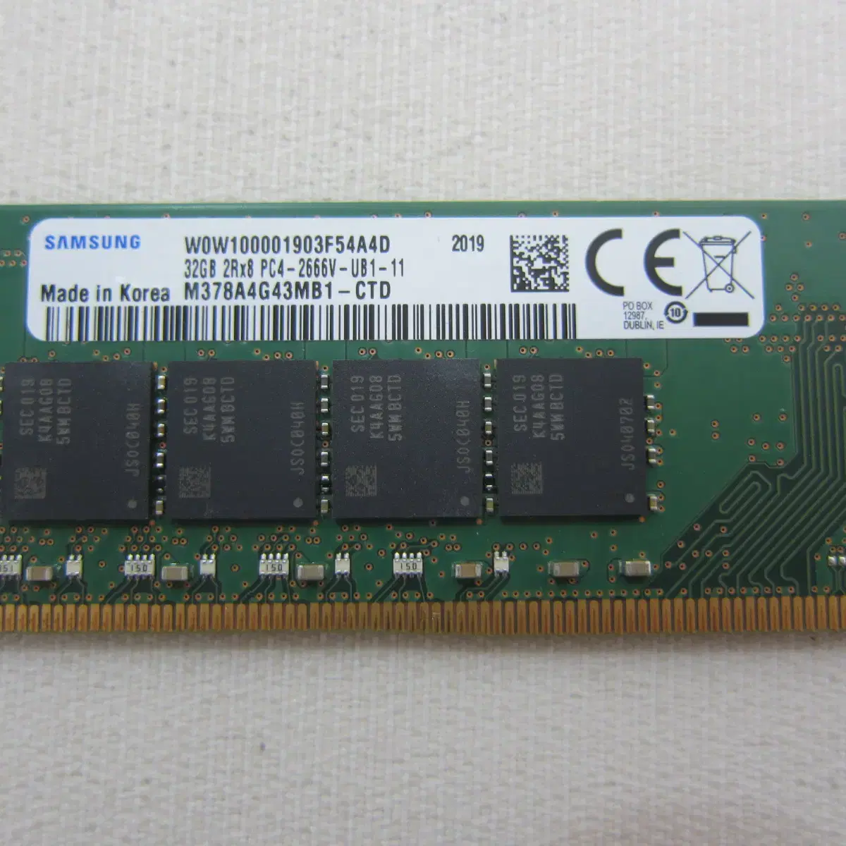 삼성전자 DDR4-2666 32G (PC4-21300)