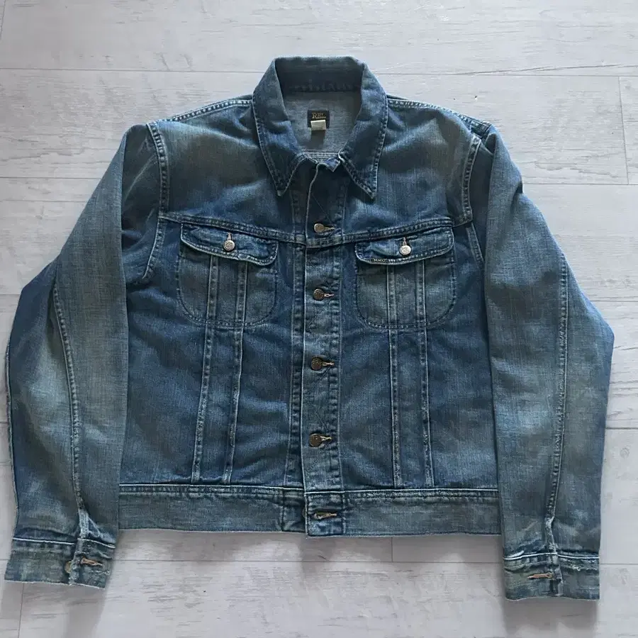 RRL LOT 271 리랜드 연청 데님 자켓 XL