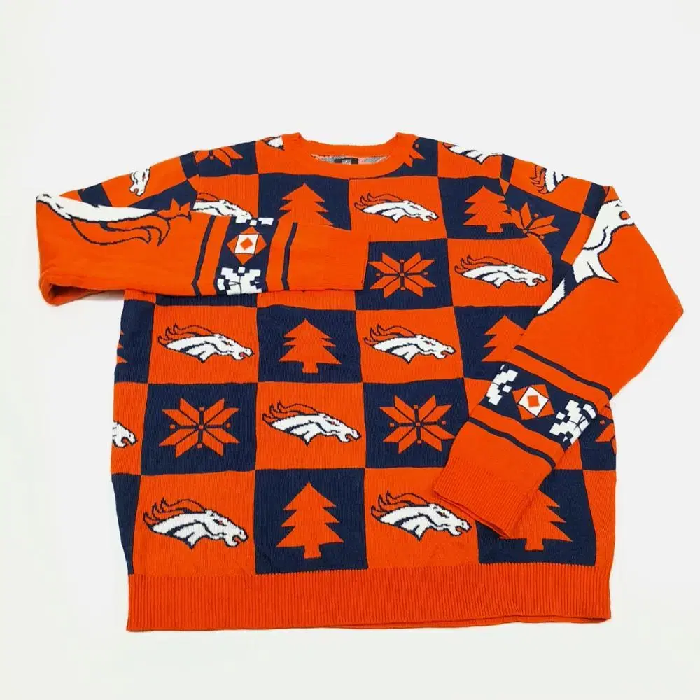 (CS592)XL NFL Denver Broncos 니트 스웨터knit