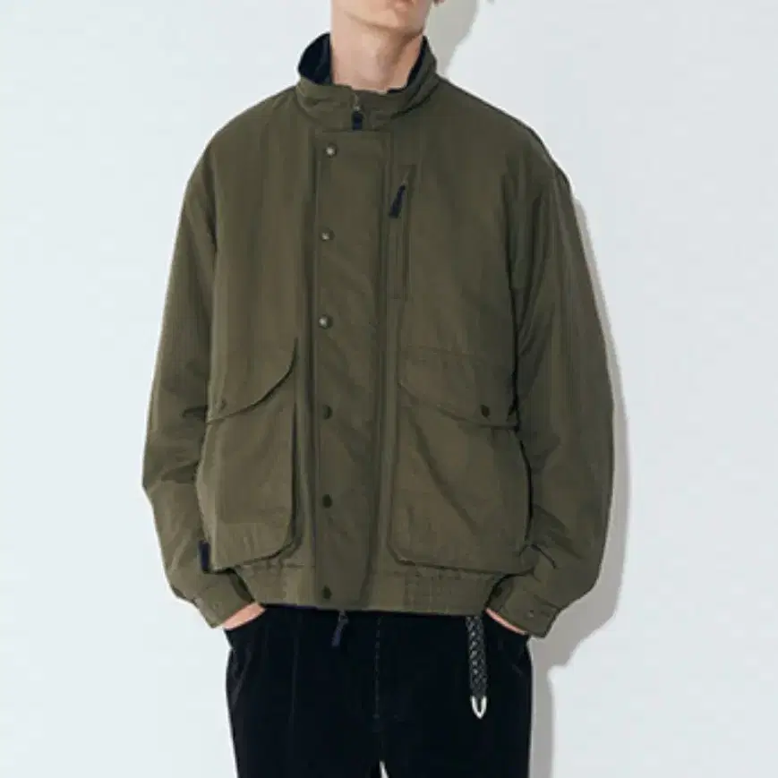 세단올퍼포즈 fleece lined jacket 올리브 컬러 XL사이즈