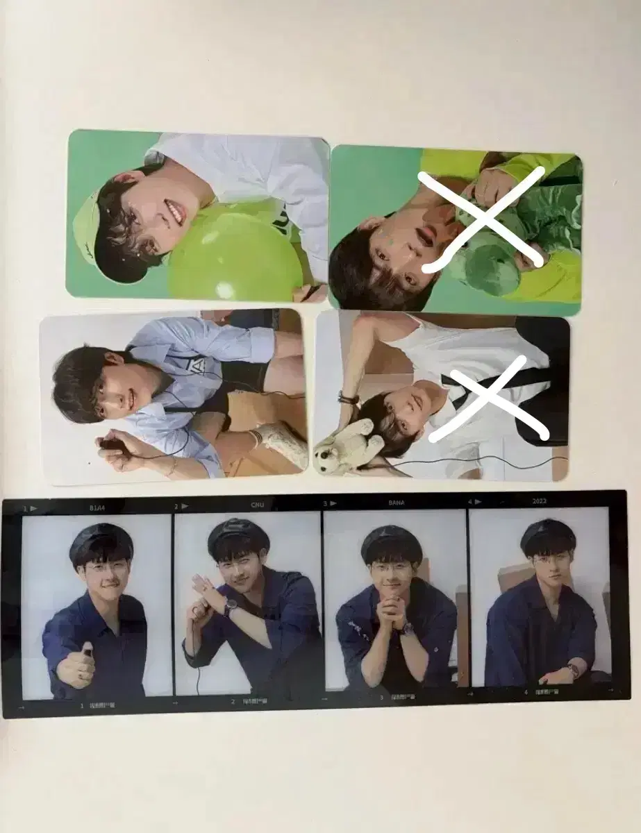 B1A4 cnu sandeul gongchan sigfoca unreleased photocard b1a4