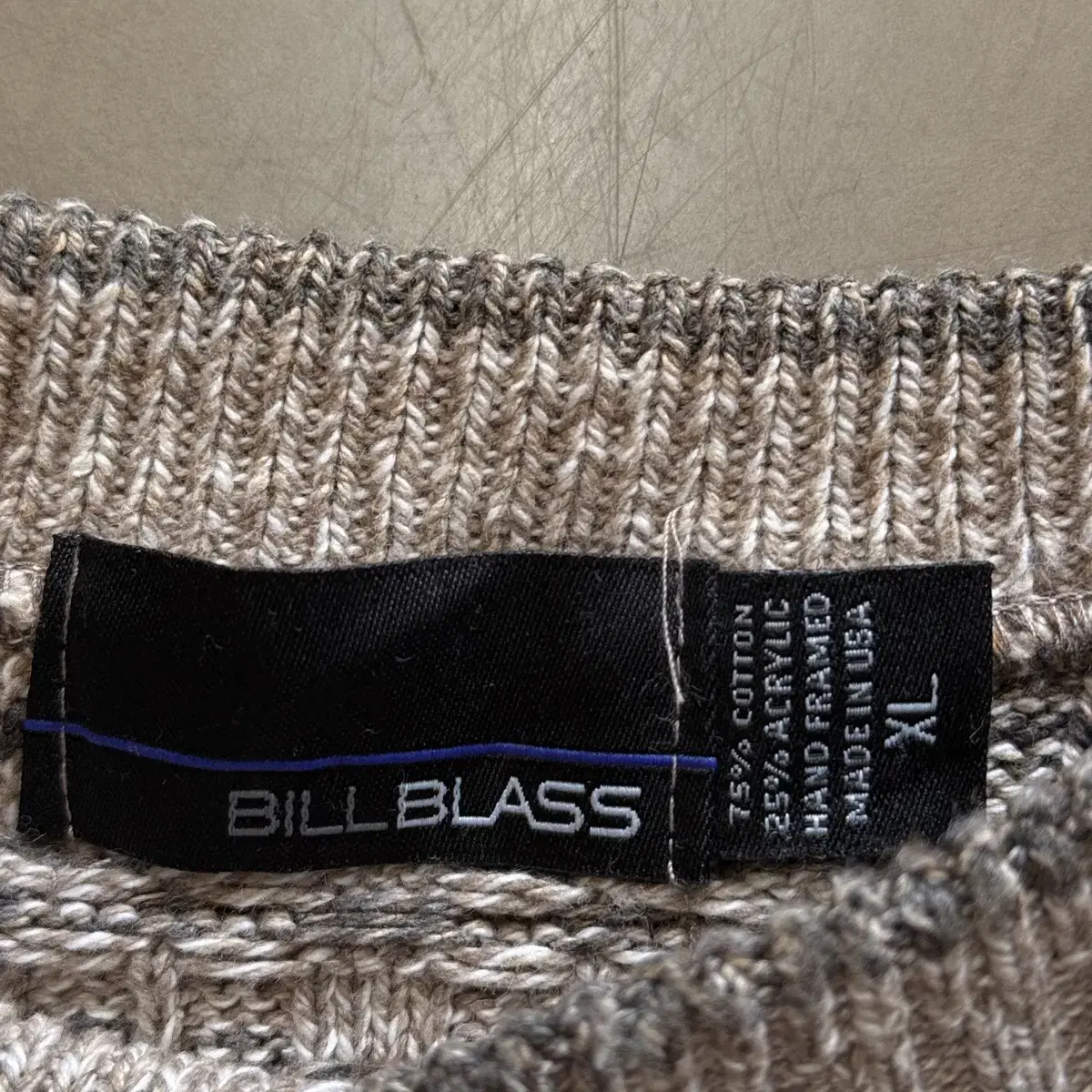 BILLBLASS 에스닉 패턴 니트