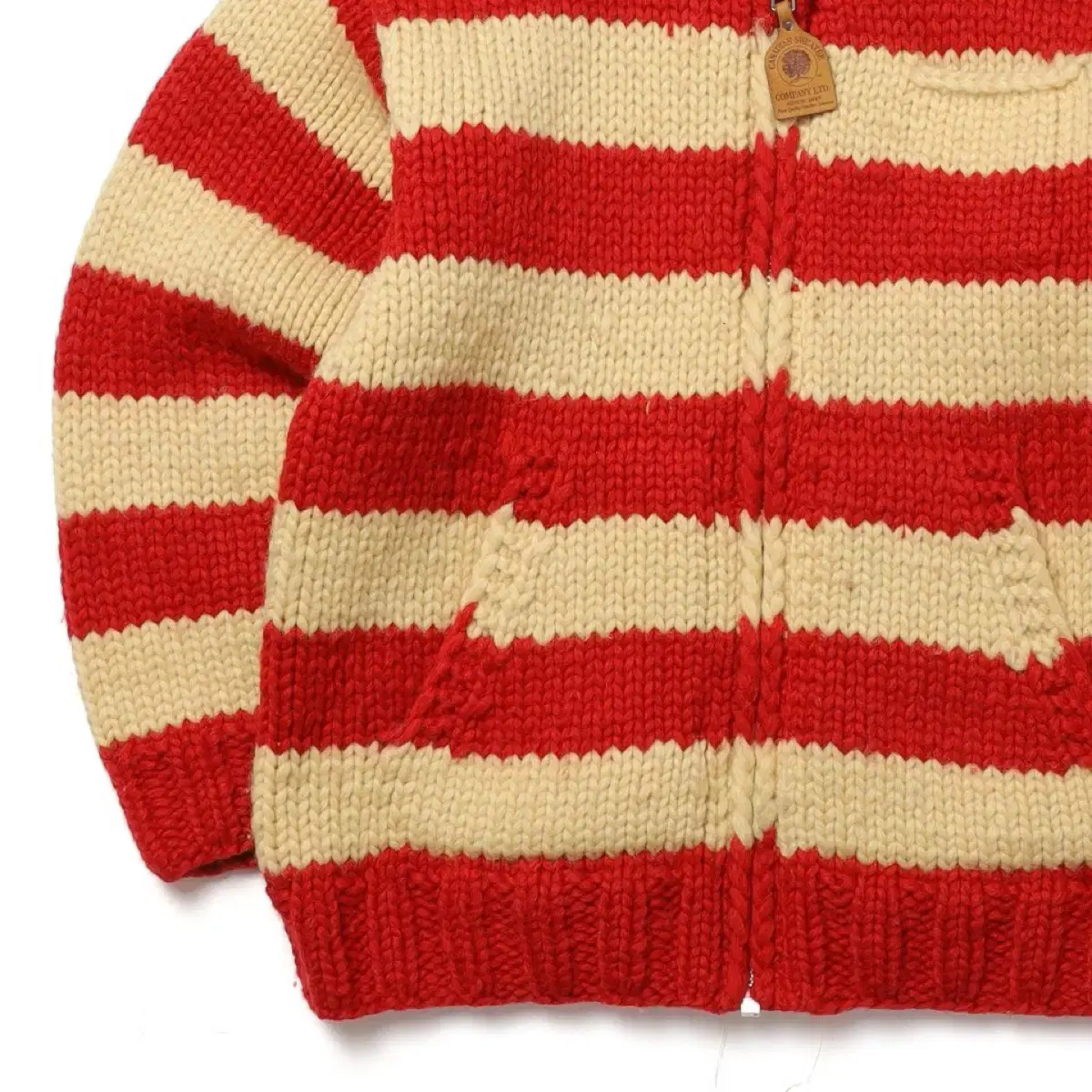 Canadian Cowichan Cardigan