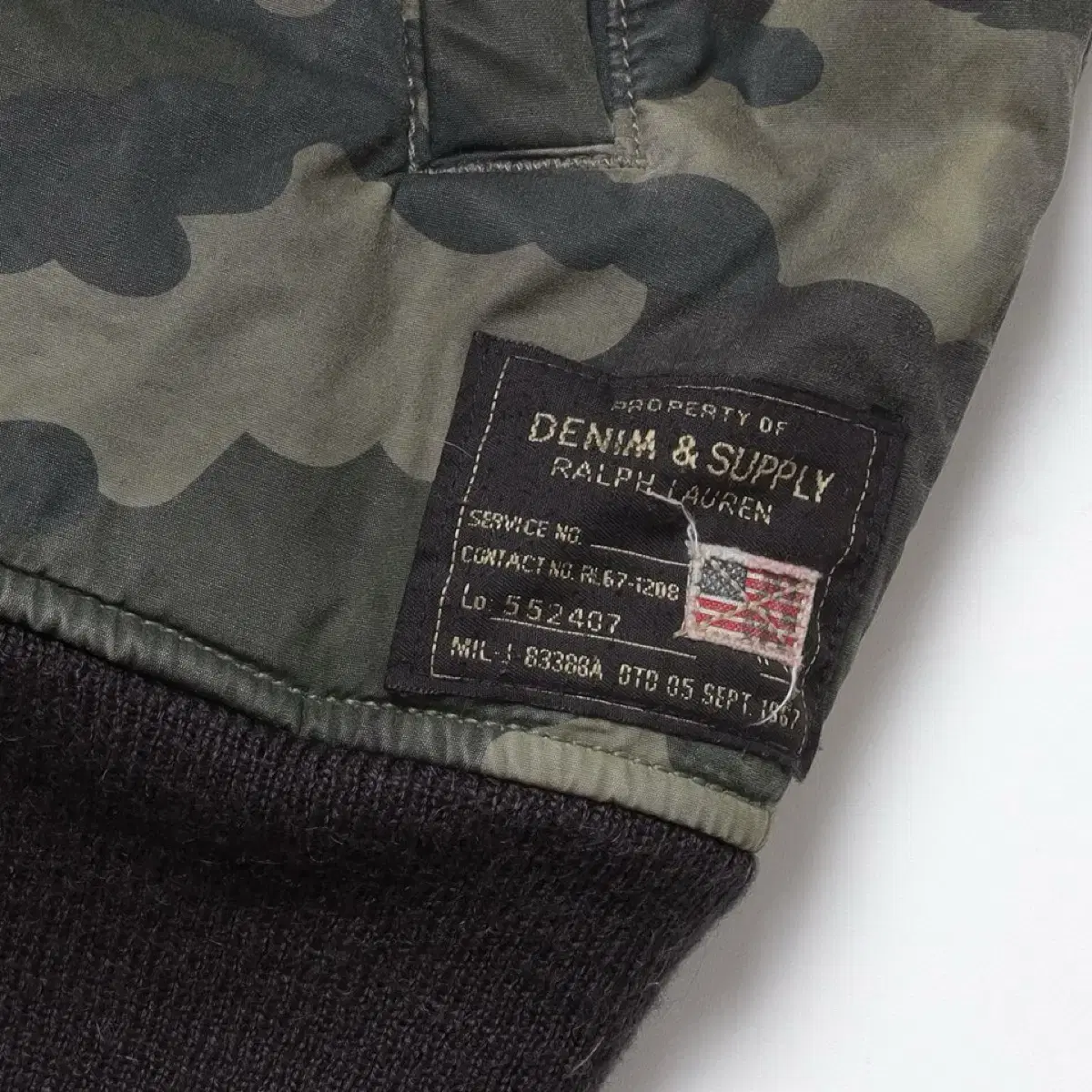 Denim&Supply Camo MA-1 Jacket