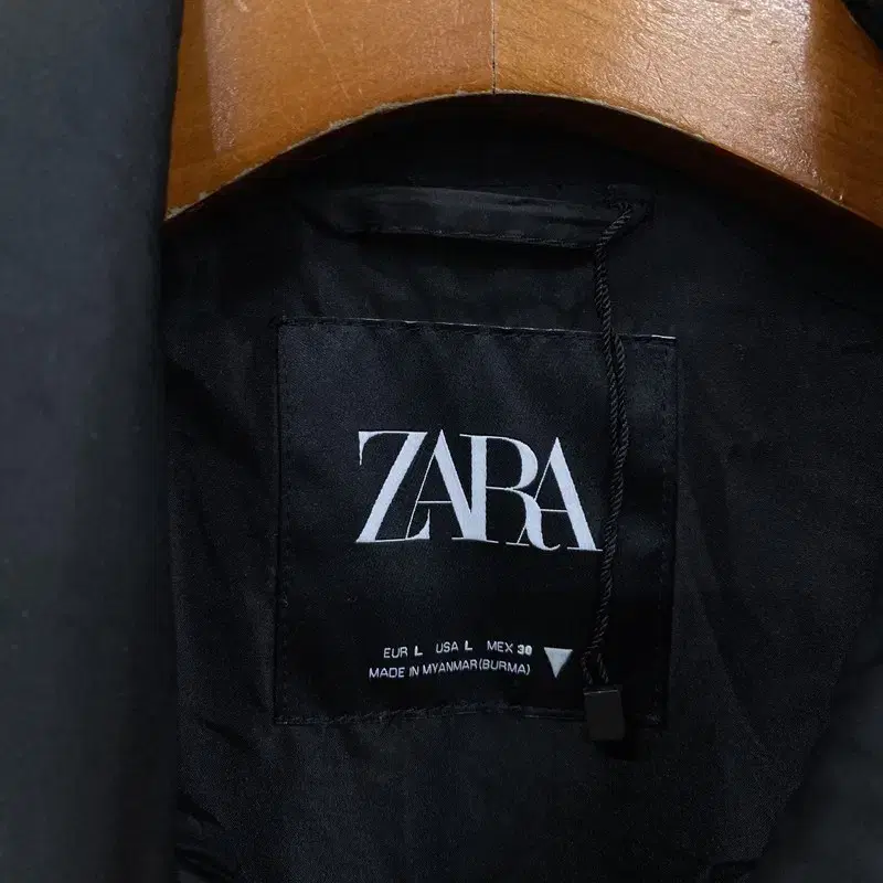 자라 ZARA 퀄팅 롱 패딩 점퍼 105 C00031