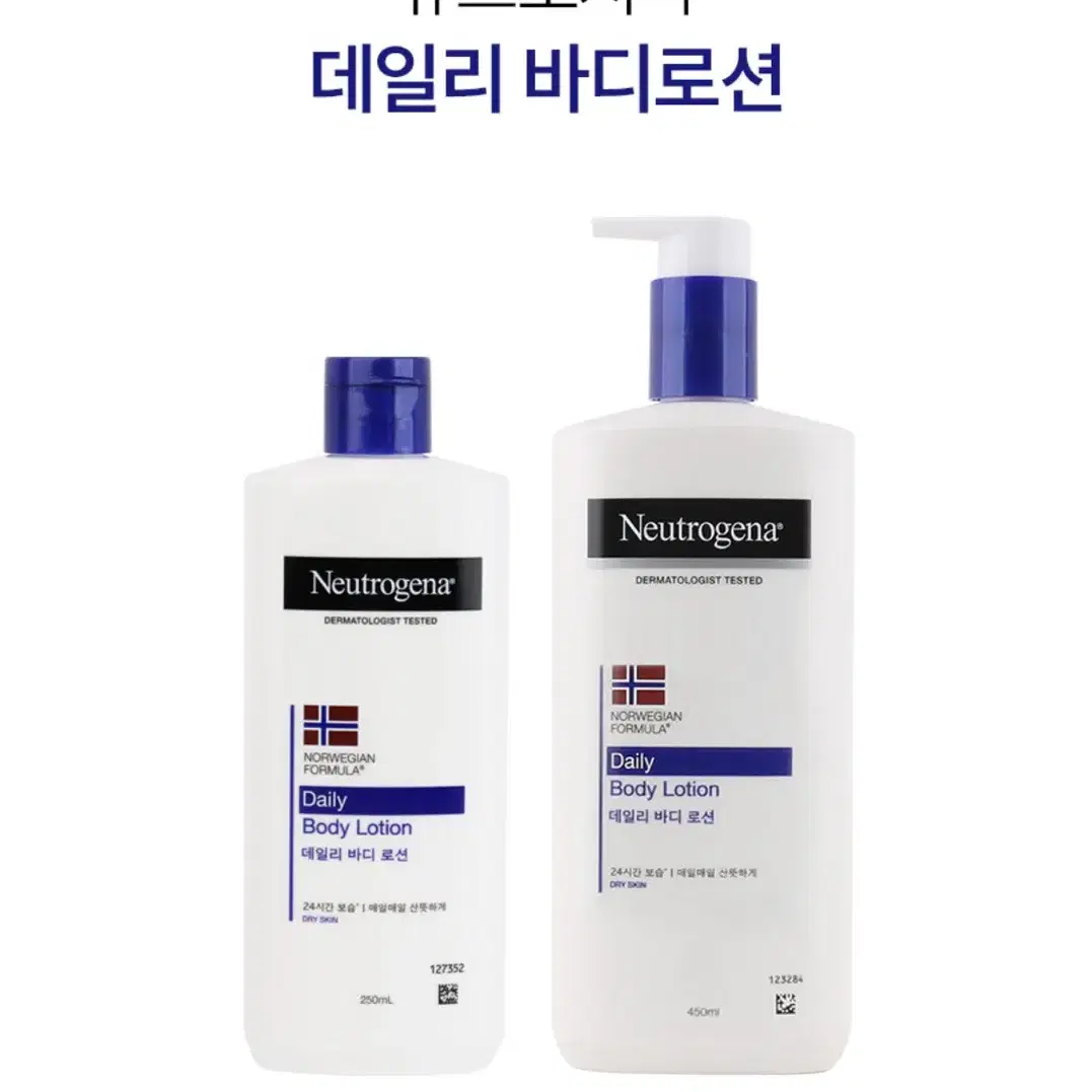 뉴트로지나 데일리 바디로션 250ml /450ml