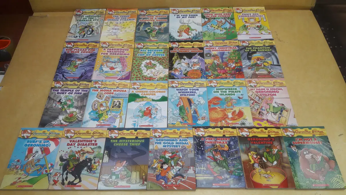 SCHOLASTIC Geronimo Stilon. SERIES