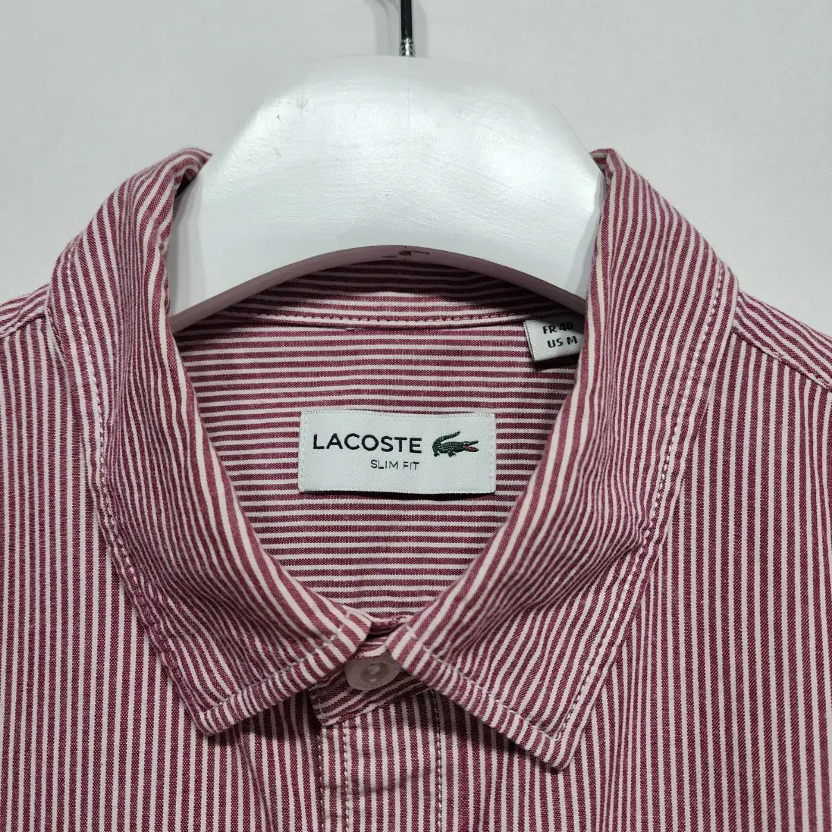 라코스테 LACOSTE 스트라이프 셔츠남방 M