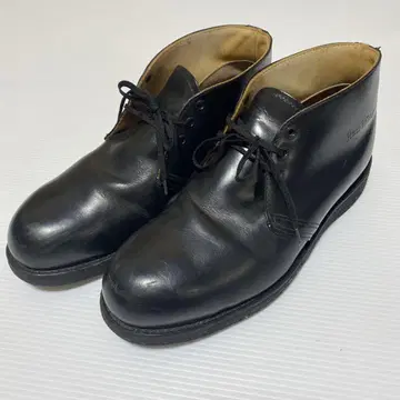 레드윙S 블랙 가죽 처카 부츠