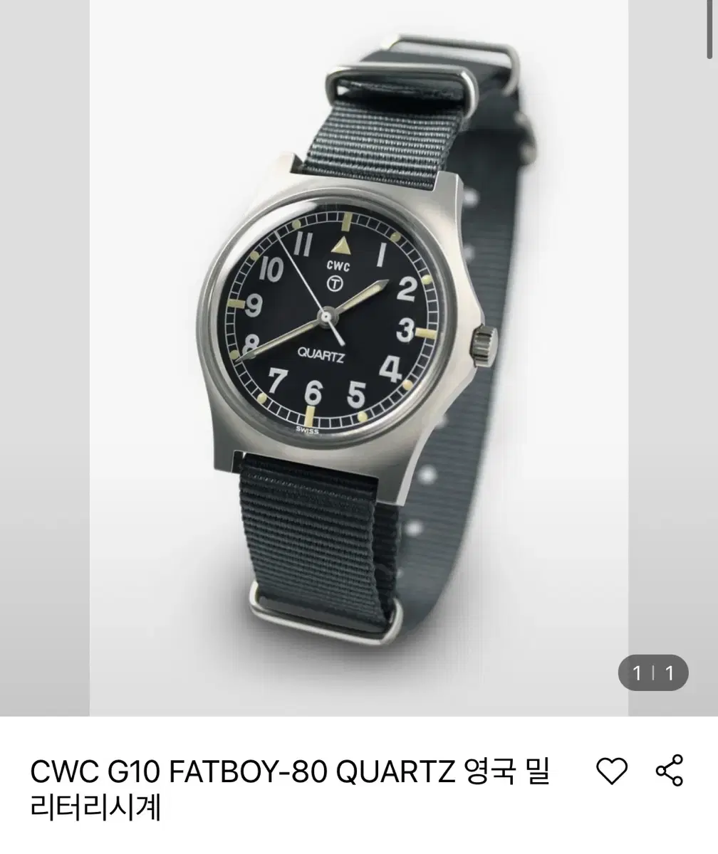 CWC G10 FATBOY-80 QUARTZ