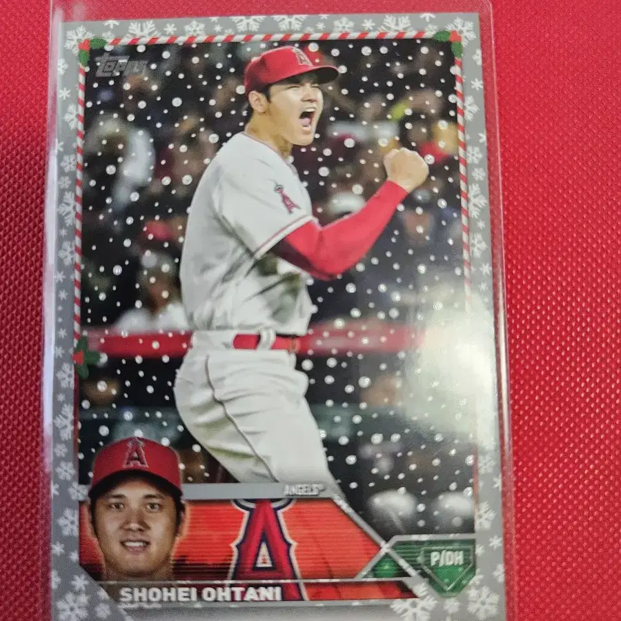 오타니 2023 Topps Holyday Metallic 카드