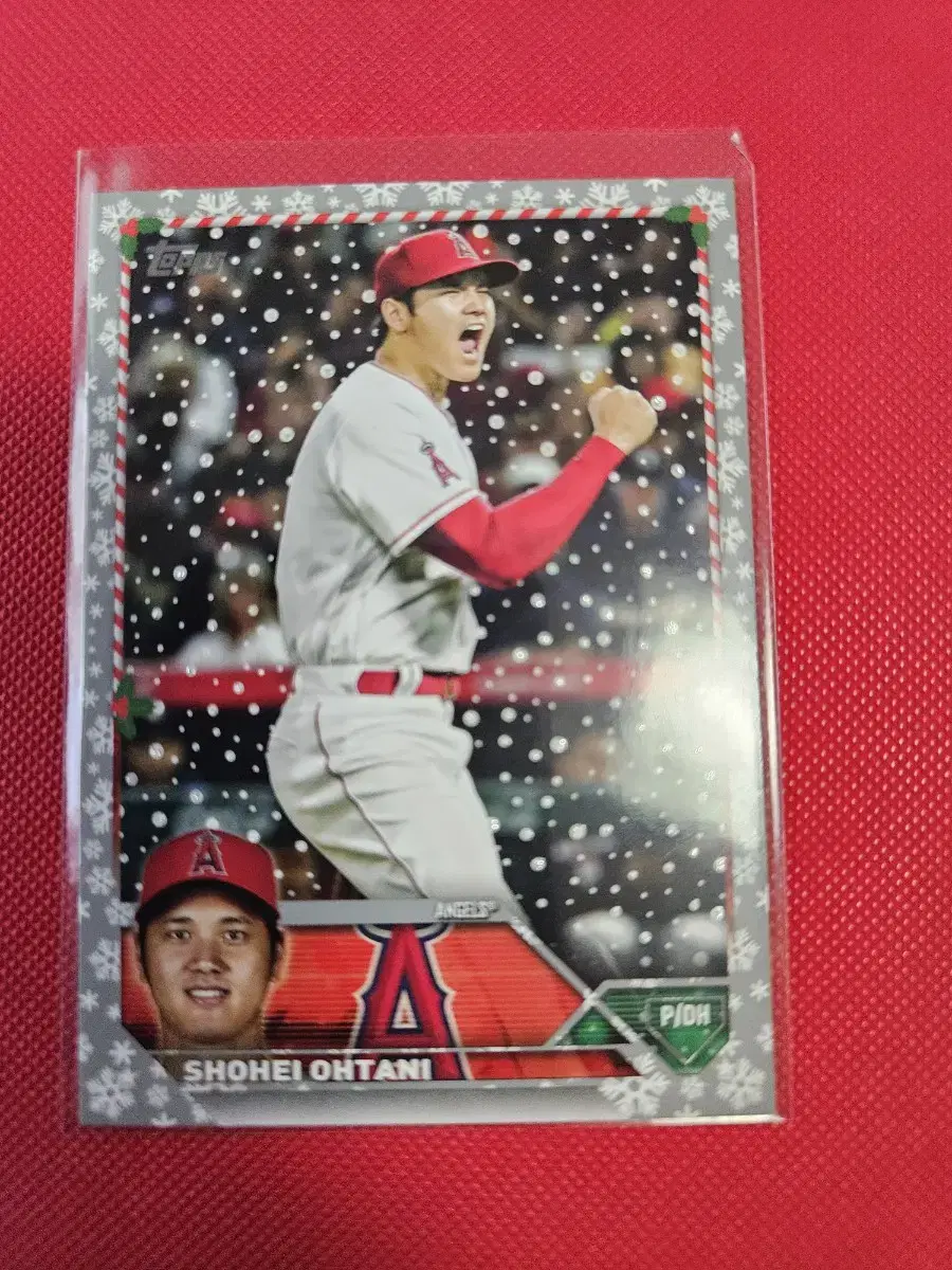 오타니 2023 Topps Holyday Metallic 카드