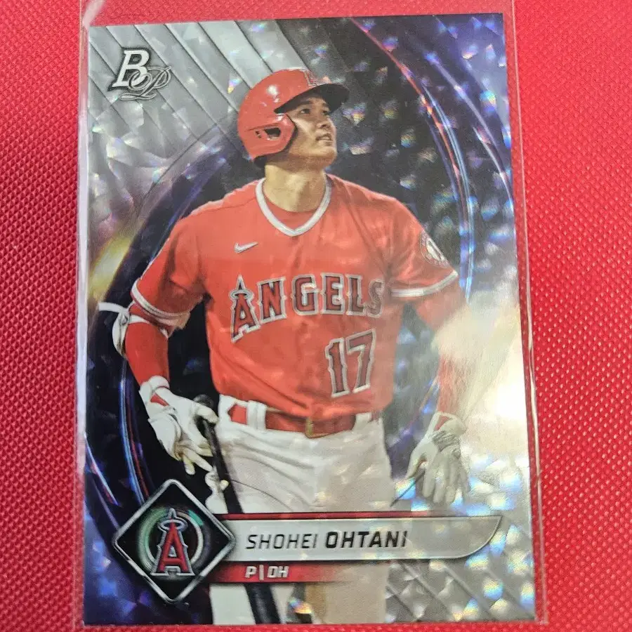 오타니 2022 Bowman Platinum Ice Foil 카드