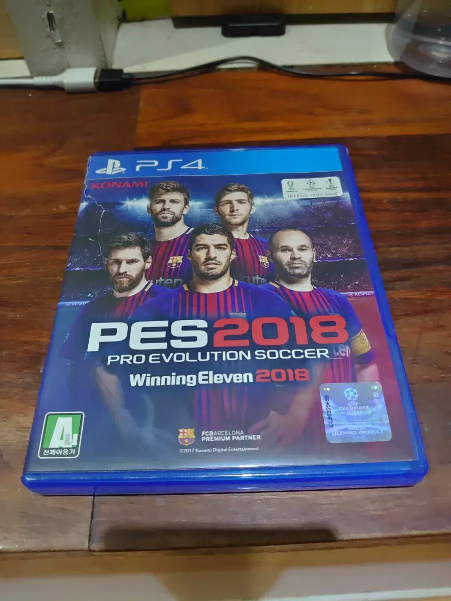 플스4 ps4 pes2018