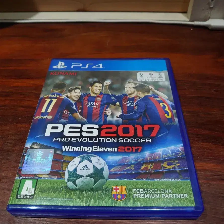 플스4 ps4 pes2017