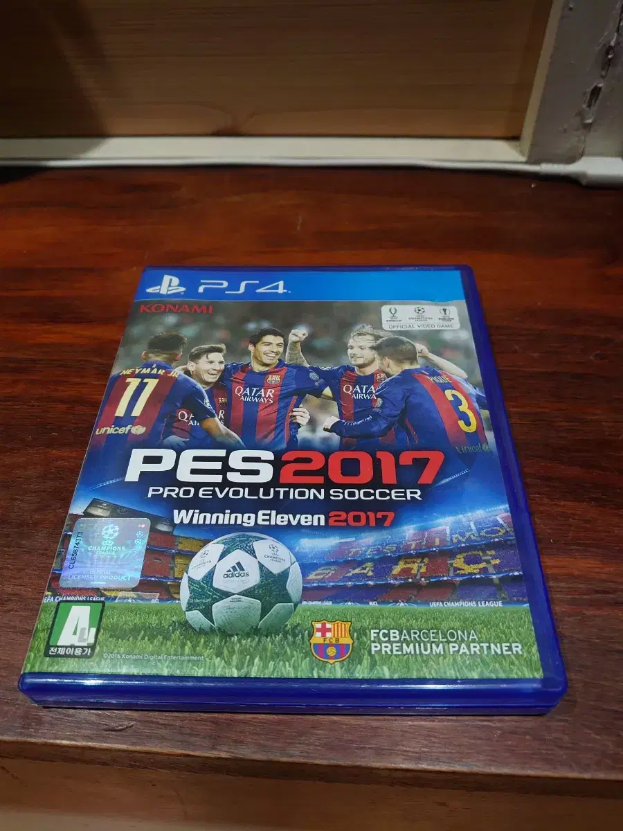 플스4 ps4 pes2017