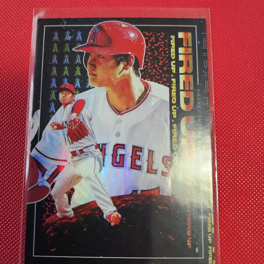 오타니 2019 Topps Topps Fire Fired Up 카드