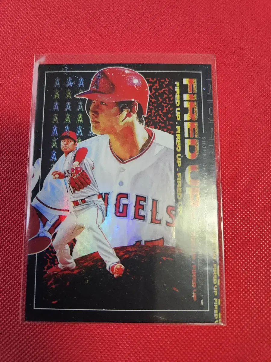 오타니 2019 Topps Topps Fire Fired Up 카드