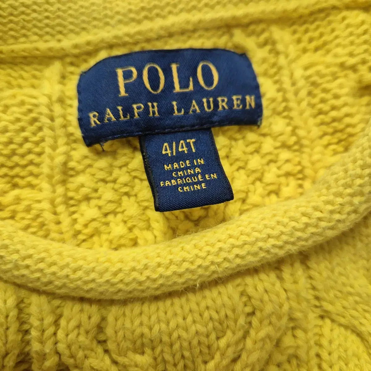 POLO RALPH LAUREN 폴로 랄프로렌 키즈 니트 4T