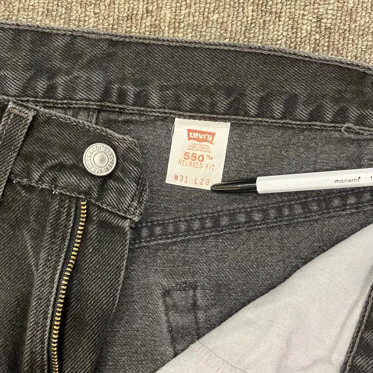 (30) 00s Levis 리바이스 550 데님 팬츠