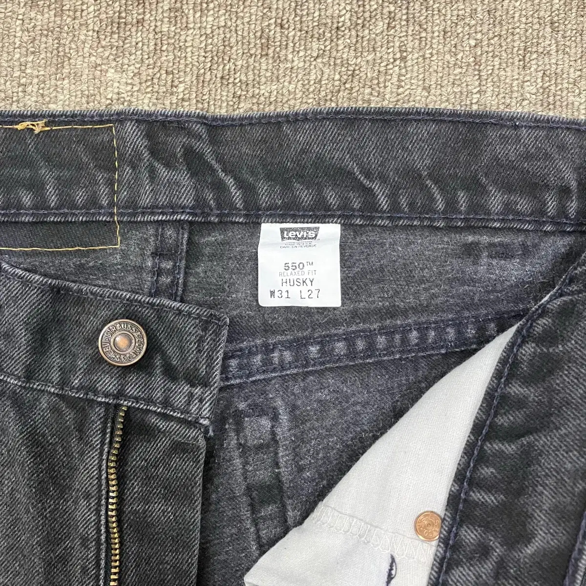 (31) 90s USA Levis 리바이스 550 데님 팬츠