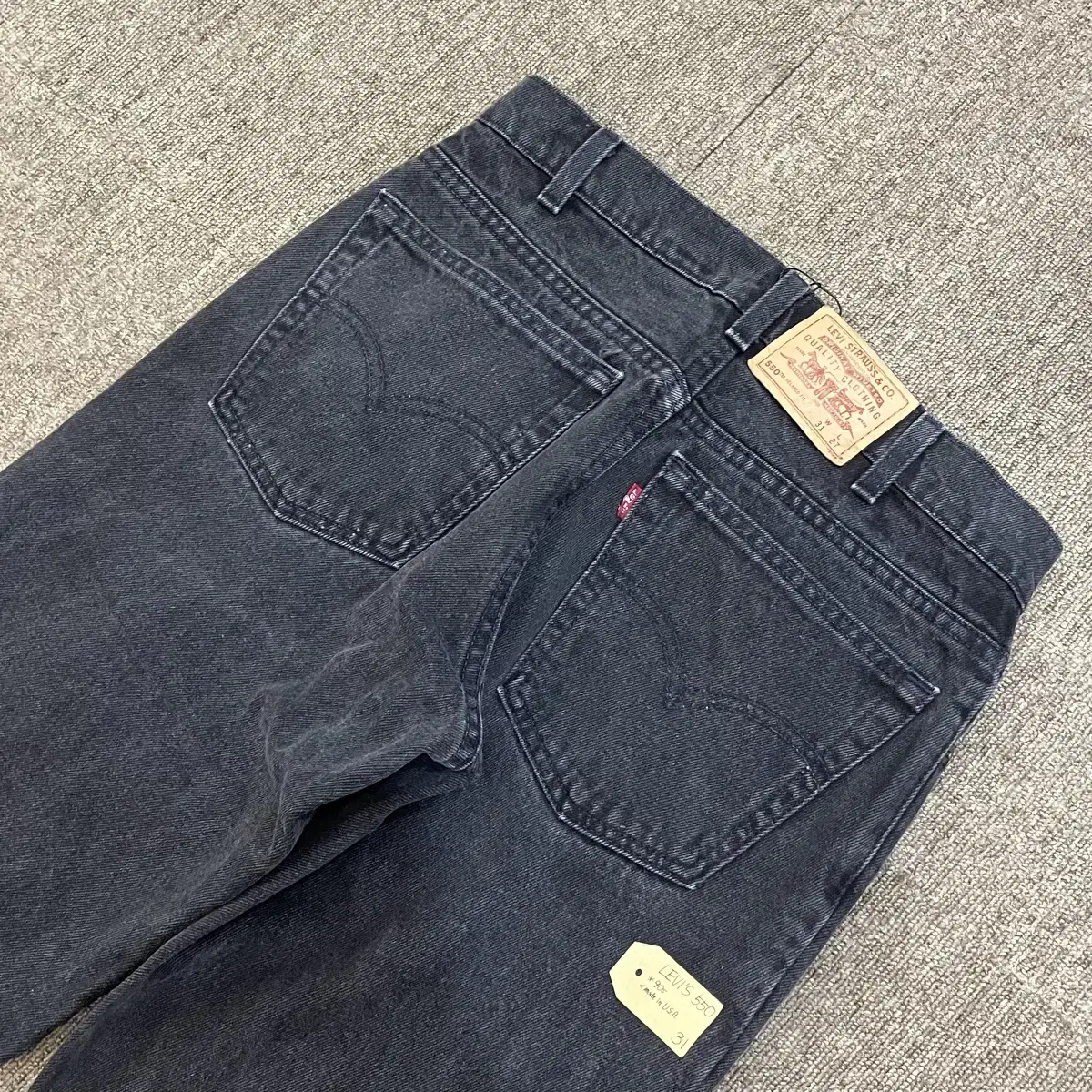 (31) 90s USA Levis 리바이스 550 데님 팬츠