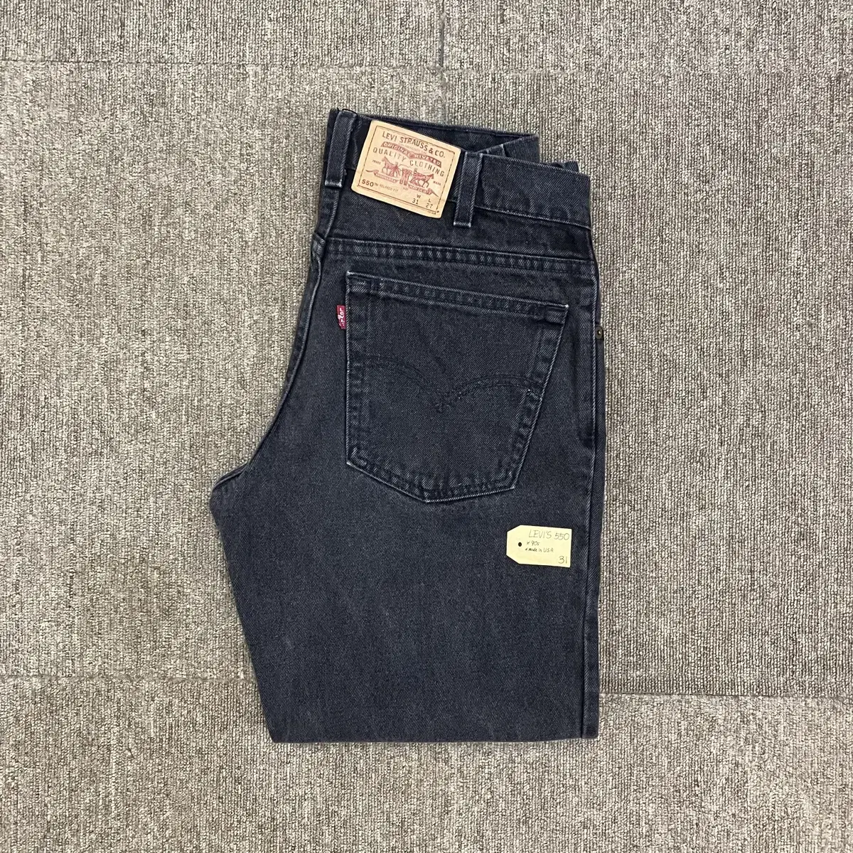 (31) 90s USA Levis 리바이스 550 데님 팬츠