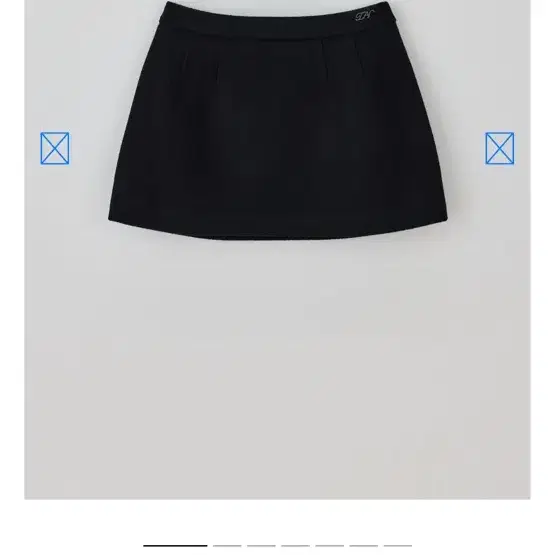 타낫 셀린 미니스커트 Selene mini skirt (black)