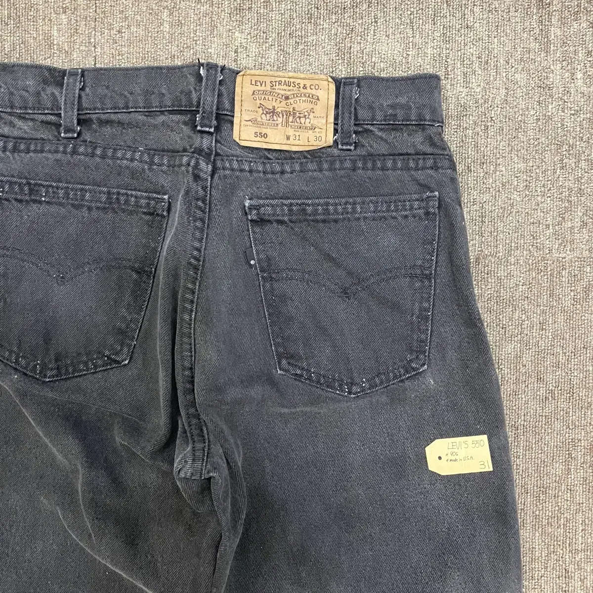 상품명 / (31) 90s USA Levis 리바이스 550 데님 팬츠