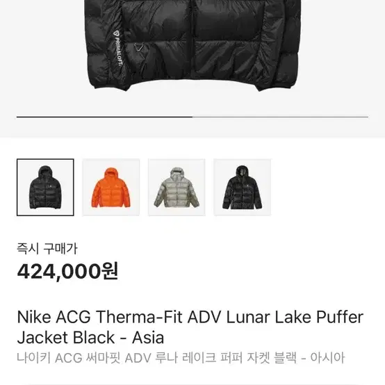 나이키 acg 루나레이크 아시아 라지