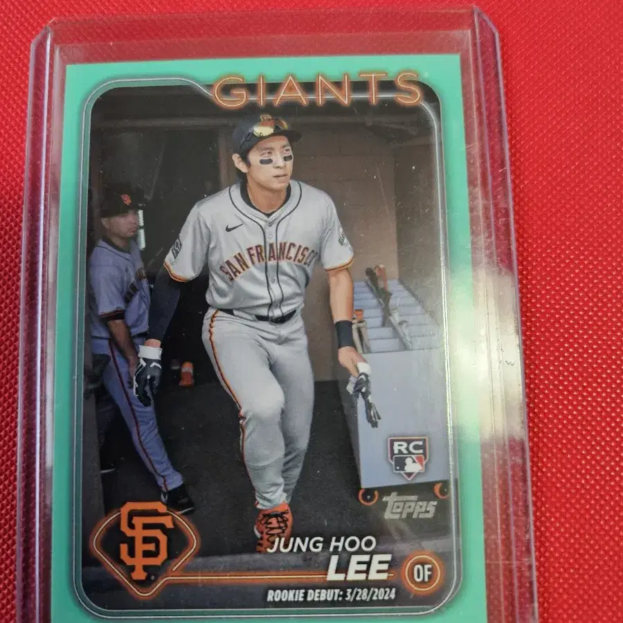 이정후 2024 Topps Aqua 루키 카드