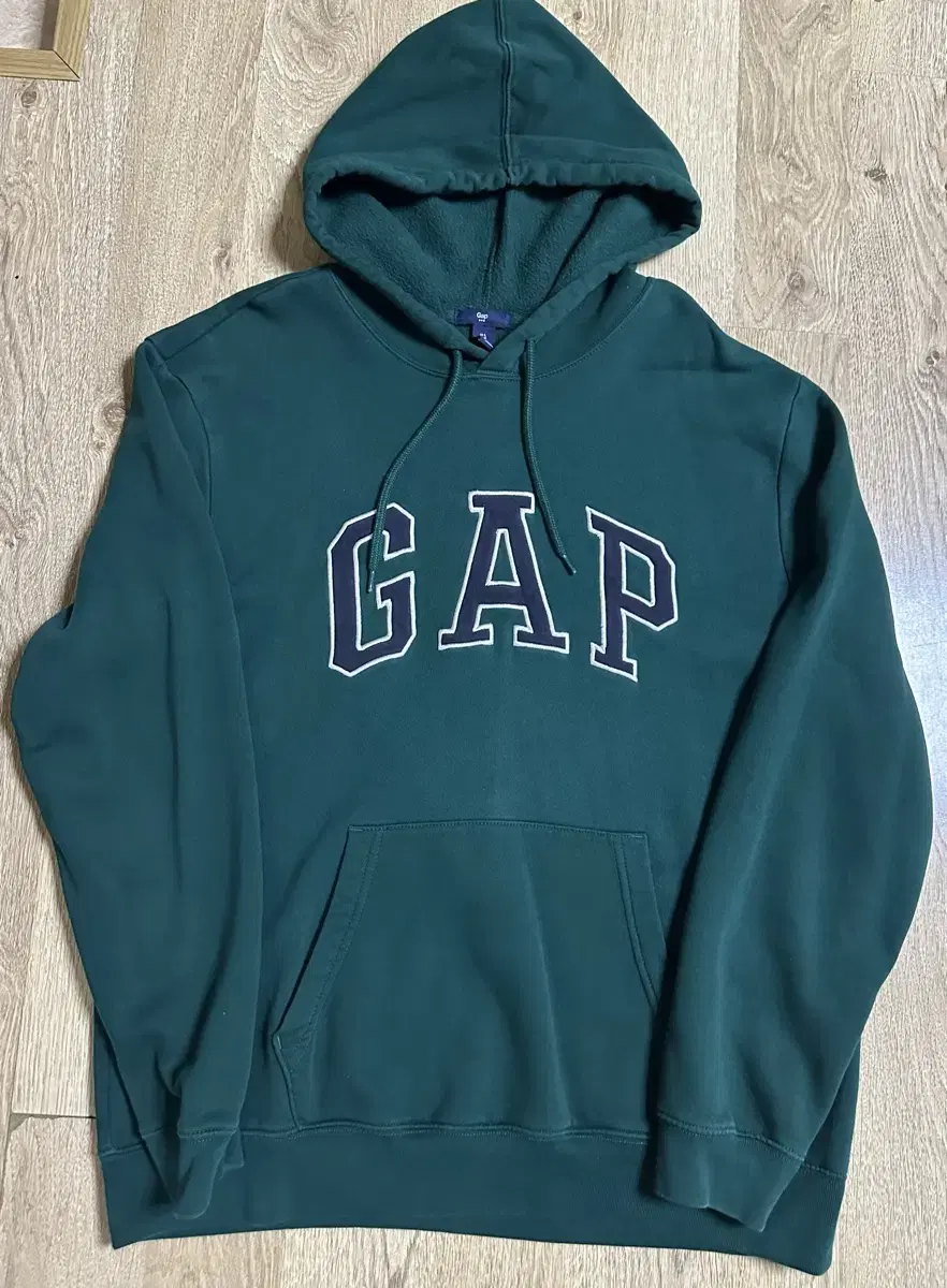 GAP / 엘빈클로 기모 후드티 (XL)