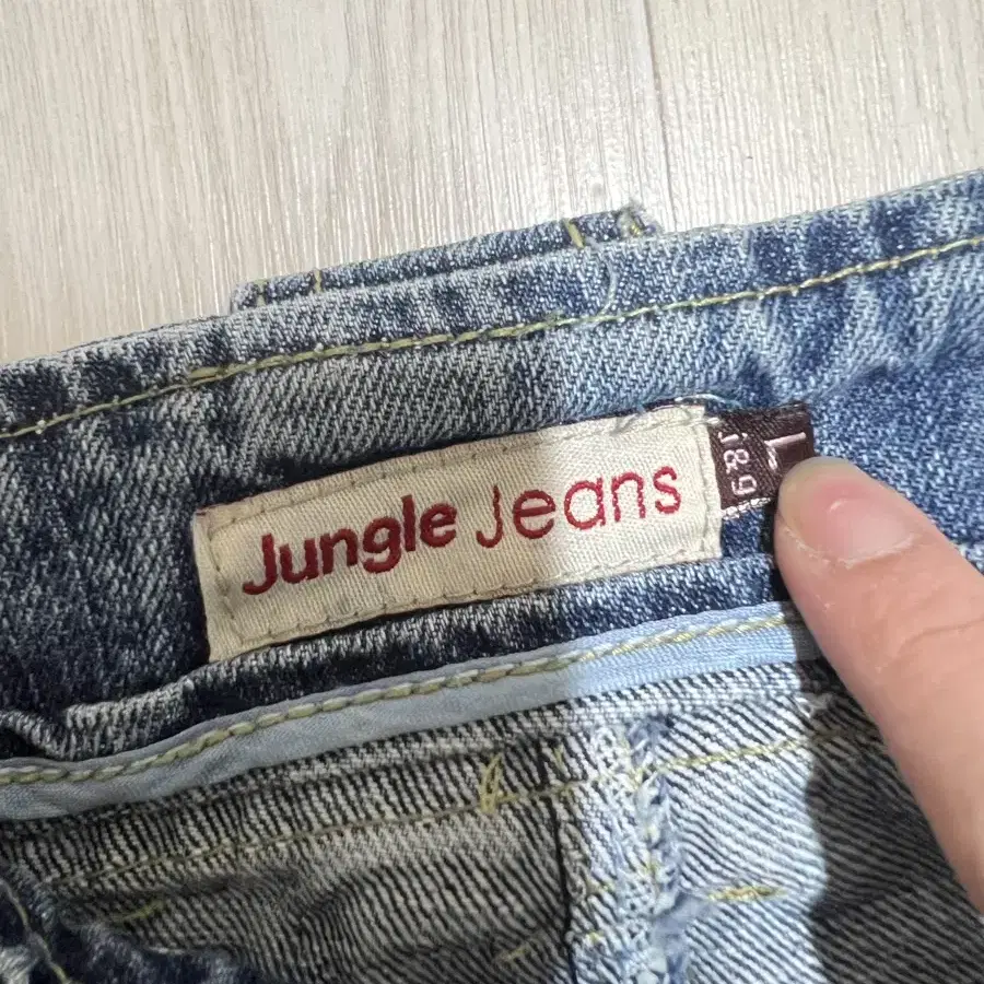 정글진스 빈티지 로우라이즈 청바지 (Jungle Jeans)