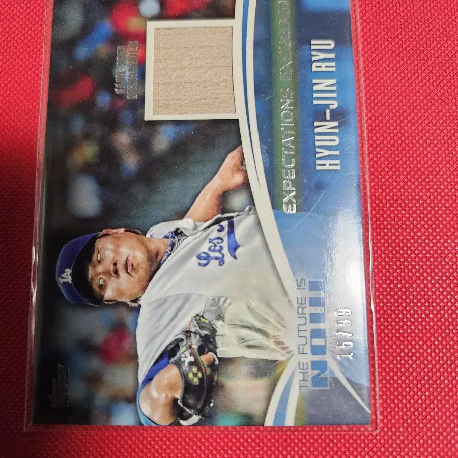 류현진 99장 한정 2014 Topps 배트 카드