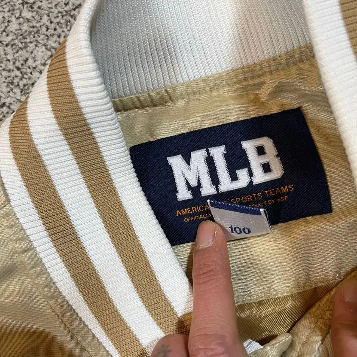 MLB 뉴욕 양키스 빅로고 스타디움 점퍼