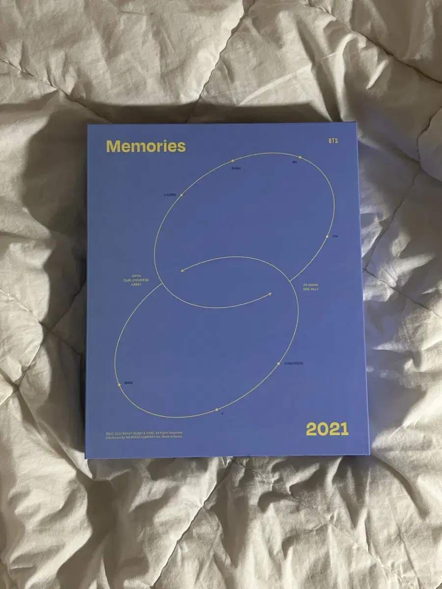 방탄소년단 2021 메모리즈 DVD 일괄 판매